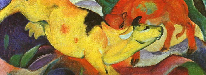 Yellow Cow by Franz Marc (1911)